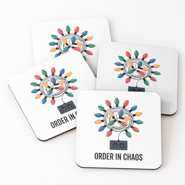 Item preview, Order in Chaos Christmas Lights designed and sold by Gogetgiggles.