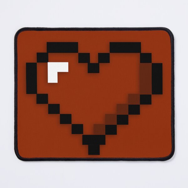 Item preview, 8-Bit Heart Graphic designed and sold by AmbientArtCo.