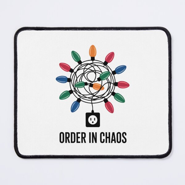 Item preview, Order in Chaos Christmas Lights designed and sold by Gogetgiggles.