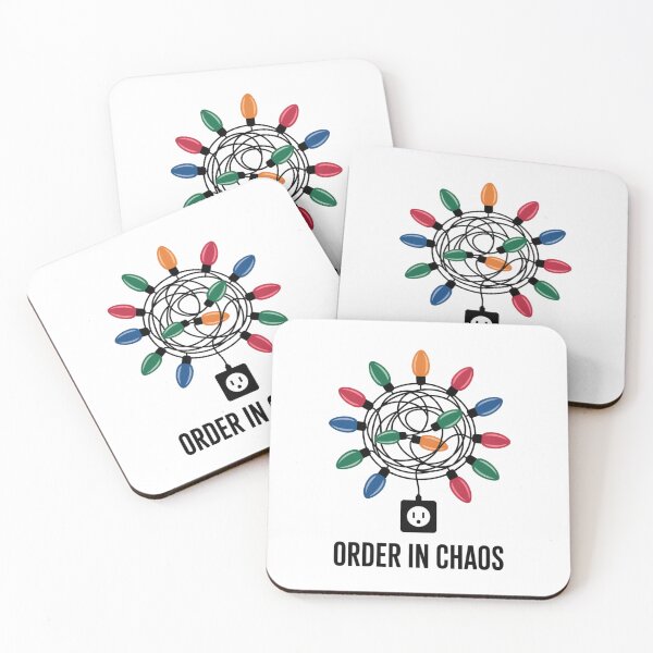Item preview, Order in Chaos Christmas Lights designed and sold by Gogetgiggles.