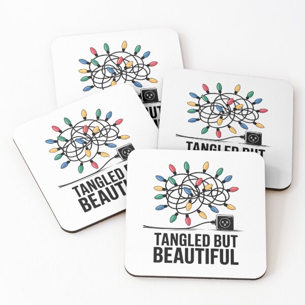 Item preview, Tangled But Beautiful Christmas Lights designed and sold by Gogetgiggles.