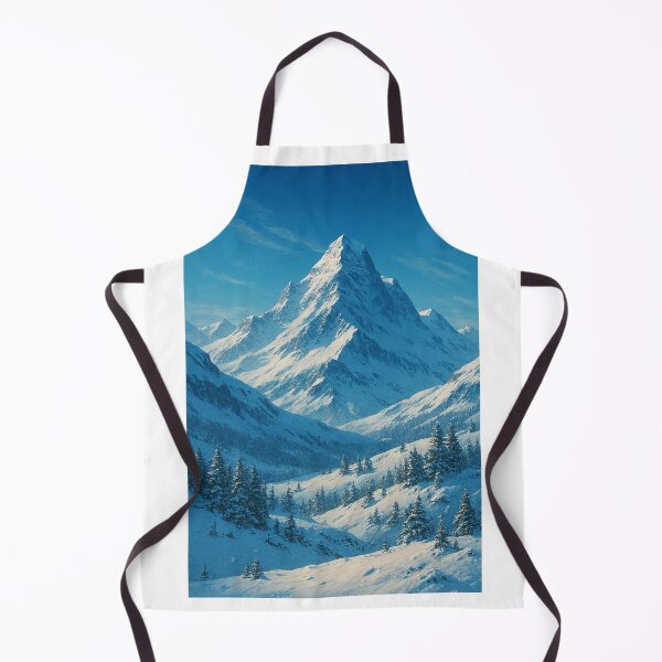 Item preview, Montanha Nevada com Céu Azul designed and sold by Leonornature.