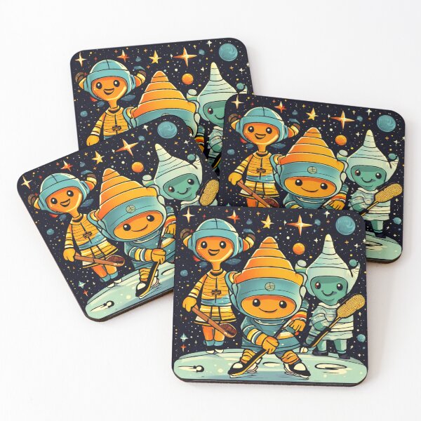 Item preview, Cosmic Hockey and Laughter designed and sold by Zofia Sosnecka.