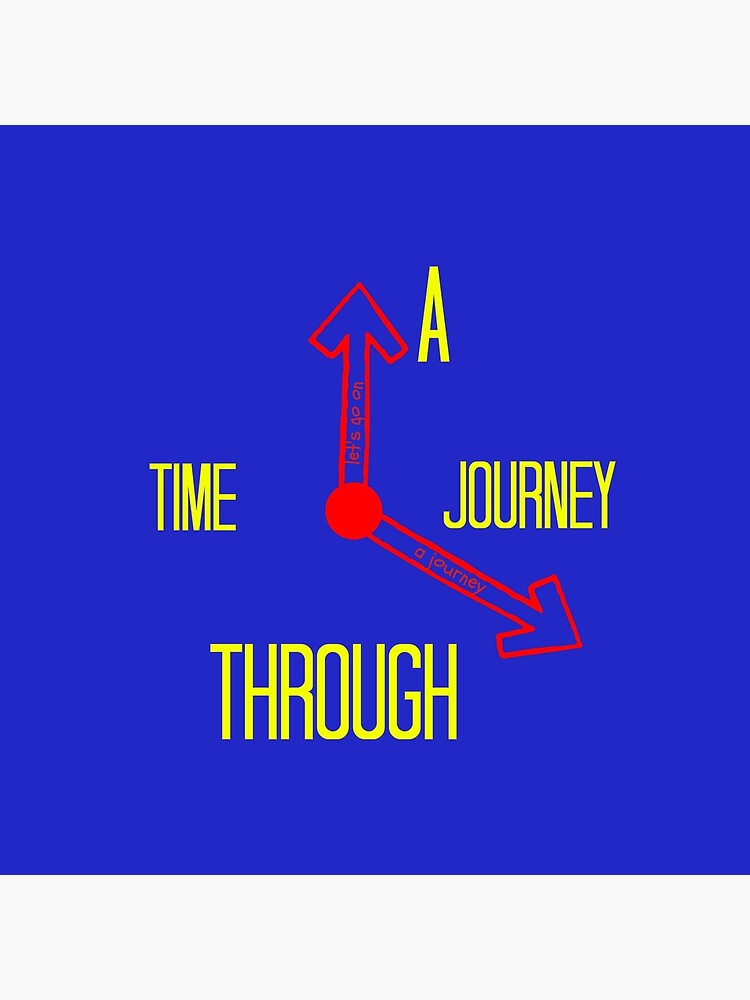 "Let's go on a journey, a journey through time DHMIS" Throw Pillow for Sale by Bubbleberries