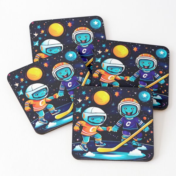 Item preview, Cosmic Hockey and Laughter designed and sold by Zofia Sosnecka.
