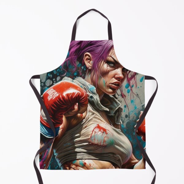 Item preview, Girl Fight - Pop Art Sci Fi Art concept designed and sold by Delerat7.