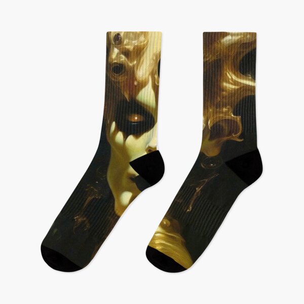 Item preview, Alien Queen in Gold - Sci Fi Art concept designed and sold by Delerat7.