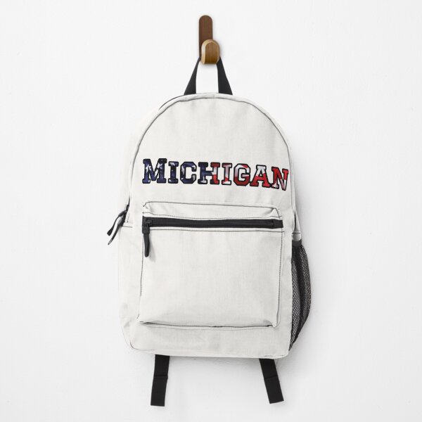 Item preview, Michigan USA Flag Typography – Patriotic Stars and Stripes American Pride Design designed and sold by Long Family Gifts.