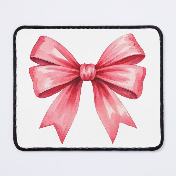 Item preview, Watercolor Red Ribbon Bow Illustration designed and sold by ArtfulWeave.