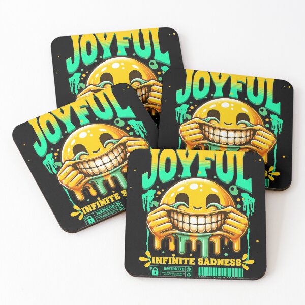 Item preview, Cursed Happy Face: Surreal Melting Acid Rave Emoji designed and sold by zoughlal.