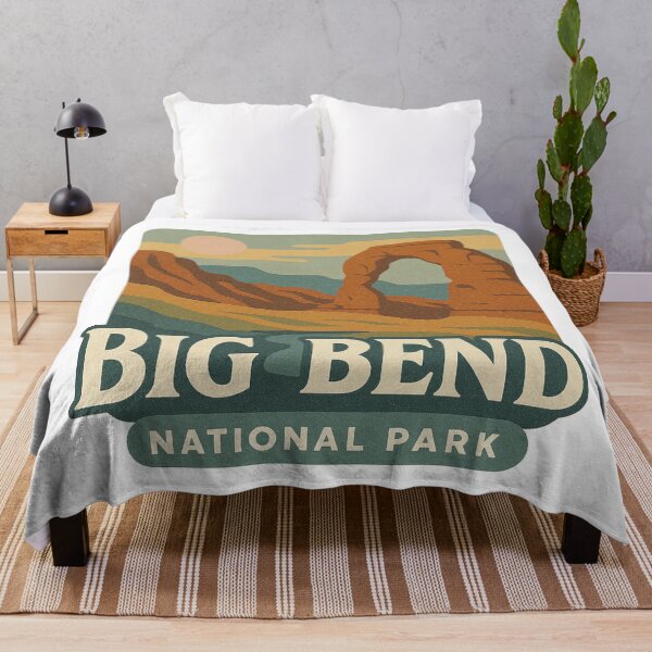 Item preview, Big Bend National Park Retro Design designed and sold by Vendeloc.