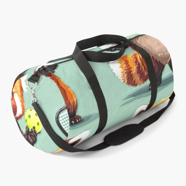 Item preview, pickleball red panda plastered colorful funny animal design designed and sold by SmashingDeals.