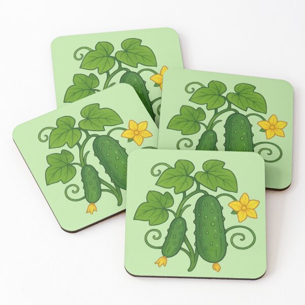 Item preview, A Cheerful Cucumber Vin designed and sold by IraBum.