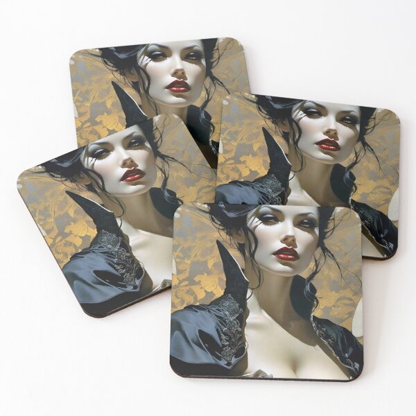 Item preview, Queen of the Night 7 - Gothic Horror Art concept designed and sold by Delerat7.