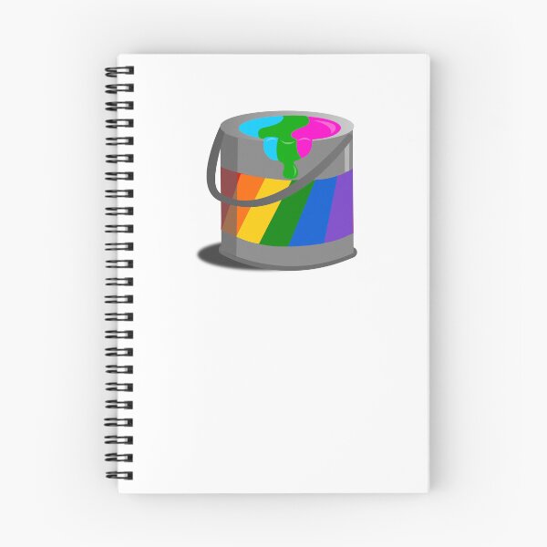 Item preview, Proud Paint Polysexual Flag in a Bucket designed and sold by HarveyHandcraftsandDesigns.