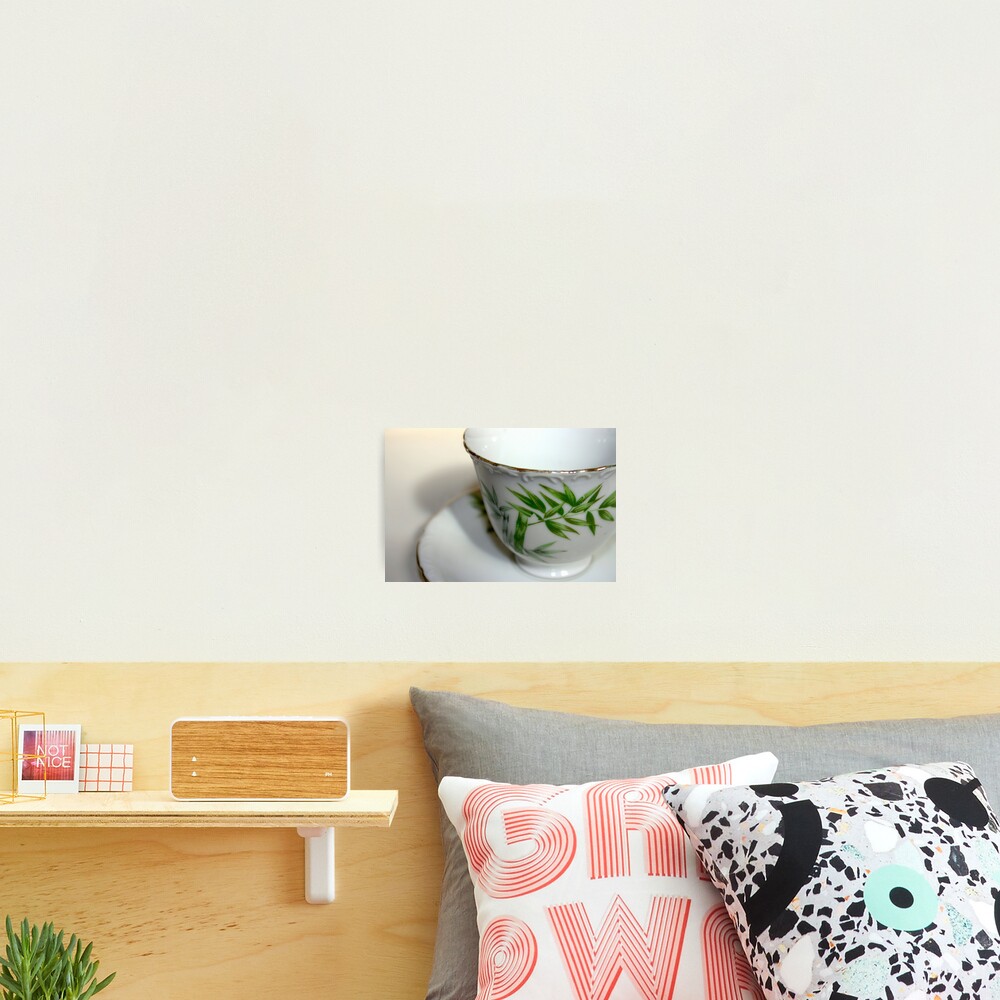 Empty Old Tea Cup Photographic Print