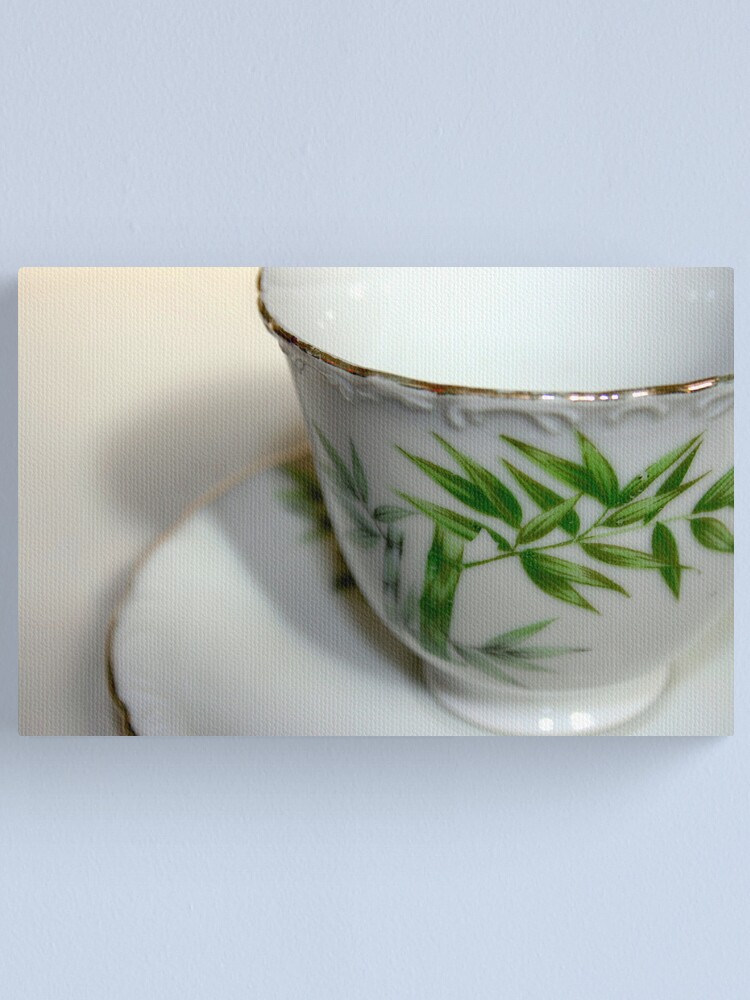 Alternate view of Empty Old Tea Cup Canvas Print