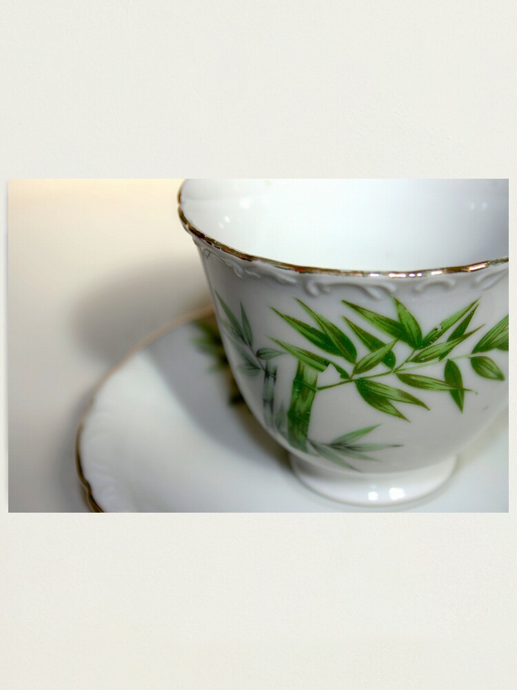 Alternate view of Empty Old Tea Cup Photographic Print