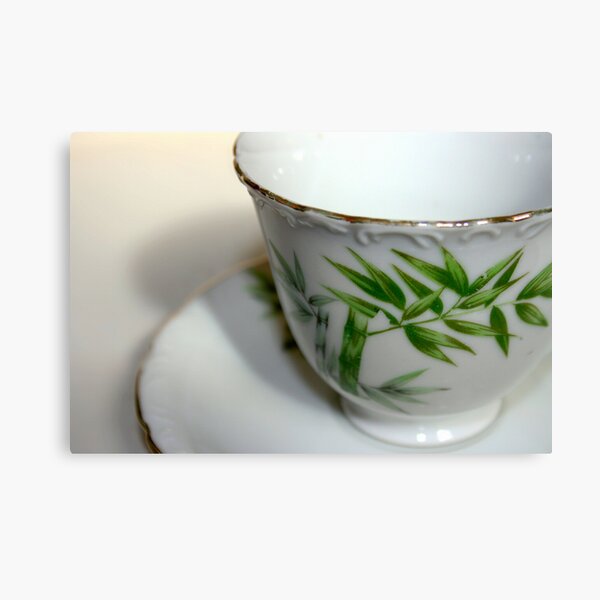 Empty Old Tea Cup Canvas Print