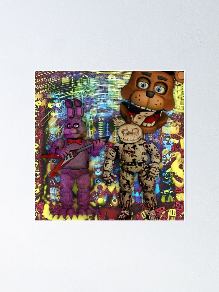 Freddy gift FNAF fanart Five Nights at Freddys digital Fazbear FNAF horror  drawing gift Halloween decor digital drawing FNAF 1 instant