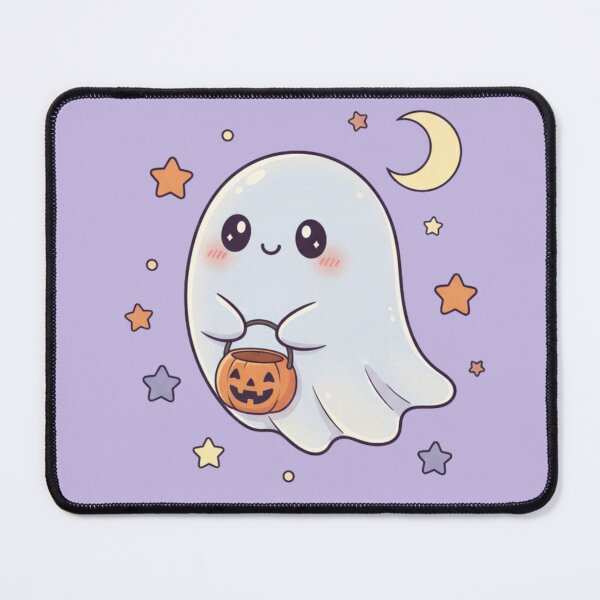 Item preview, Cute Halloween Ghost | Kawaii Pumpkin Bucket | Spooky Cute Design designed and sold by TrackinDaTrends.