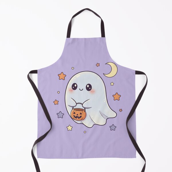 Item preview, Cute Halloween Ghost | Kawaii Pumpkin Bucket | Spooky Cute Design designed and sold by TrackinDaTrends.