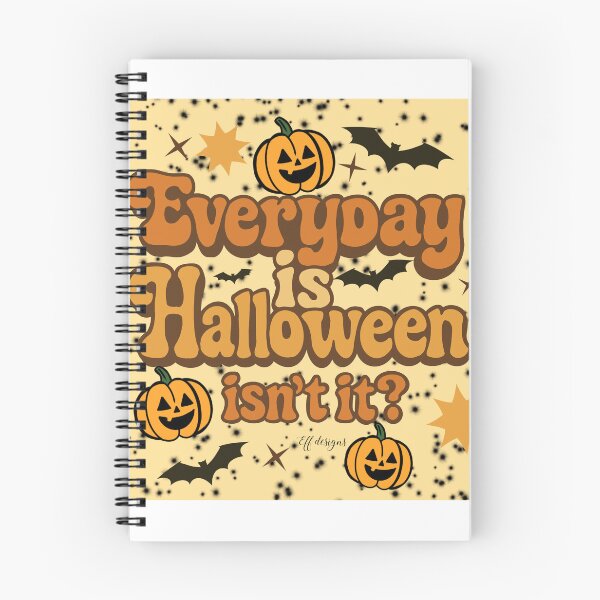 Artikelvorschau, Jeder Tag ist Halloween – Gruseliges ästhetisches Zitat-Design entworfen und verkauft von effdesigns.