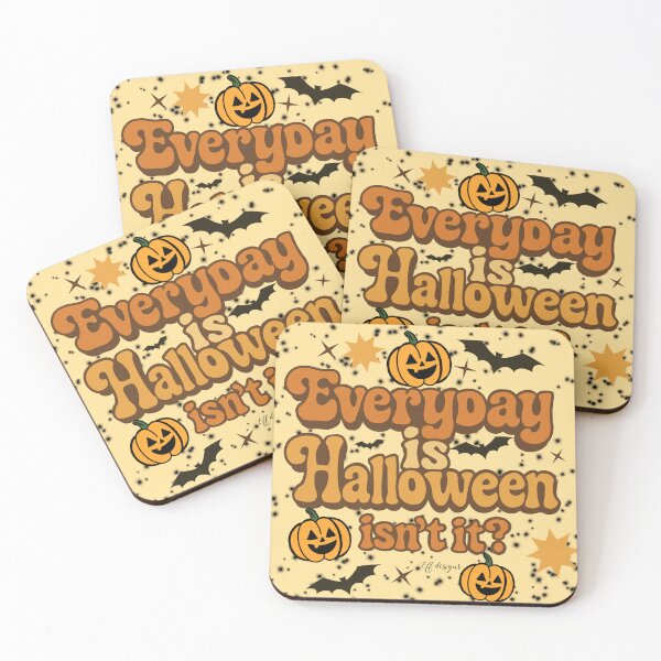 Item preview, Every Day Is Halloween – Spooky Aesthetic Quote Design designed and sold by effdesigns.