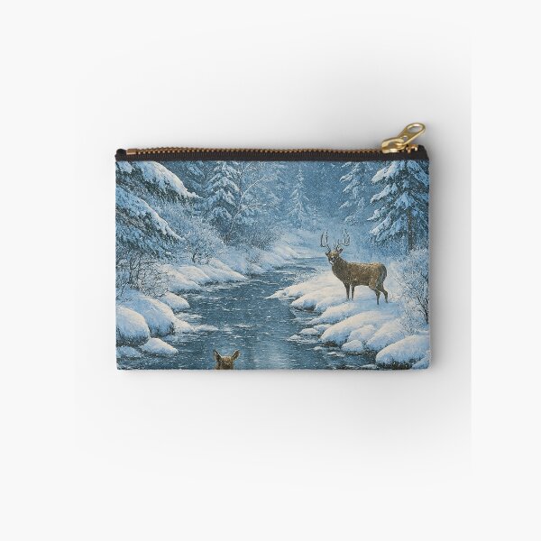 Item preview, Rio Selvagem em Paisagem Invernal   designed and sold by Leonornature.