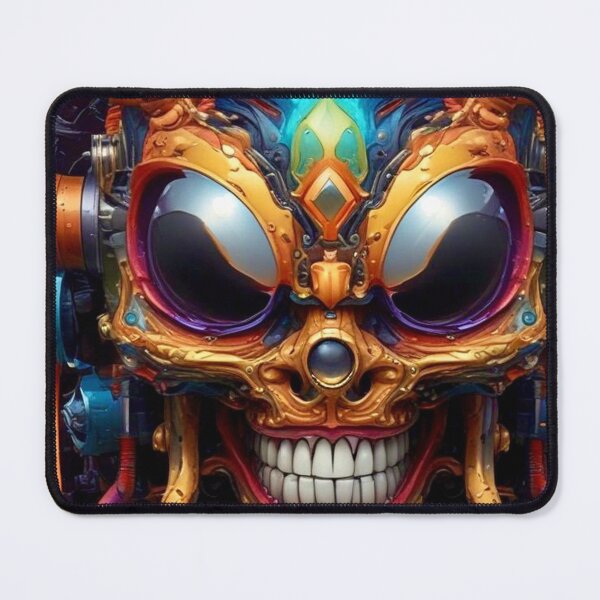 Item preview, Colorful Alien Invader - Sci Fi Art concept designed and sold by Delerat7.