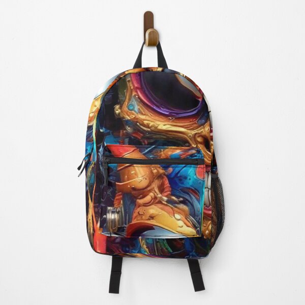 Item preview, Colorful Alien Invader - Sci Fi Art concept designed and sold by Delerat7.