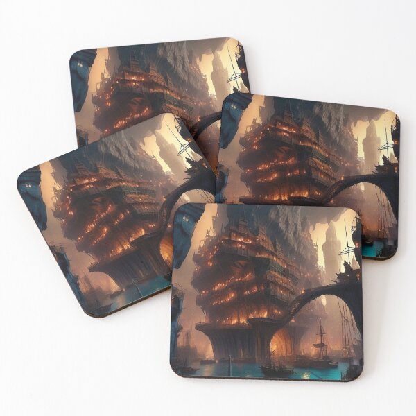 Item preview, Smugglers Cover - Dark Fantasy Art concept designed and sold by Delerat7.