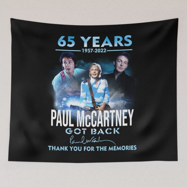 Item preview, Paul McCartney thanks for memories Paul McCartney Got Back designed and sold by Caceres_cacereswillett Willetta@3.