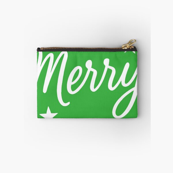 Item preview, Merry – Minimal Christmas Script with Stars designed and sold by donwillisjrart.
