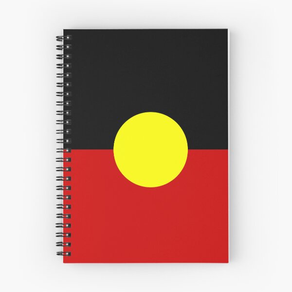 Item preview, The Australian Aboriginal flag designed and sold by HippieWorks.