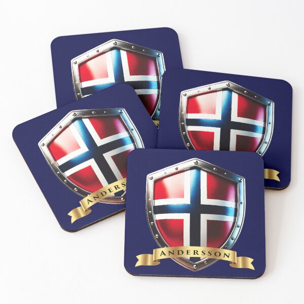 Item preview, Andersson Heritage Crest, Norway Shield designed and sold by Highlandkings.