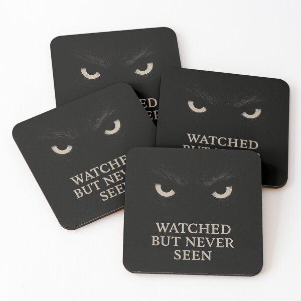 Item preview, Watched But Never Seen – Minimal Horror Eyes Design designed and sold by ClearPulse.