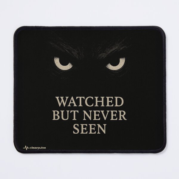 Item preview, Watched But Never Seen – Minimal Horror Eyes Design designed and sold by ClearPulse.