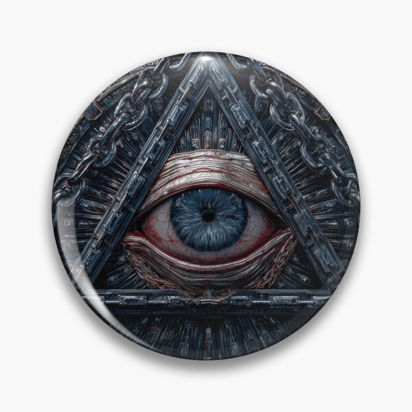 Item preview, All Seeing Eye v3 Sacred Geometry Symbol of Knowledge and Power | Dark Mystic Artwork designed and sold by DJRob1337 Productions.