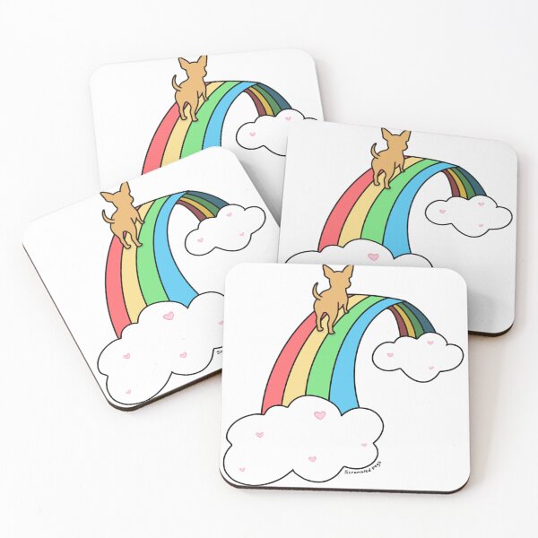 Item preview, Rainbow Bridge Chihuahua  designed and sold by scrambledpegs.