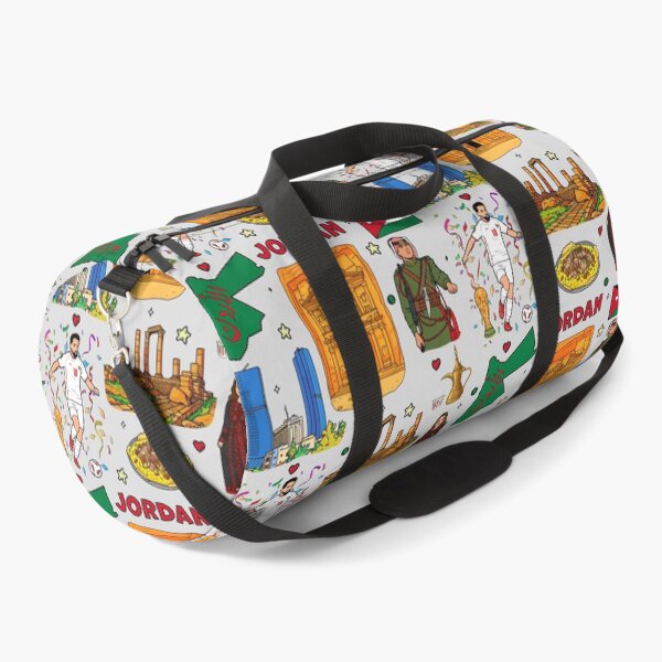 Item preview, Jordan Heritage Art - Petra, Amman Skyline & Middle Eastern Culture Illustration designed and sold by mashmosh.