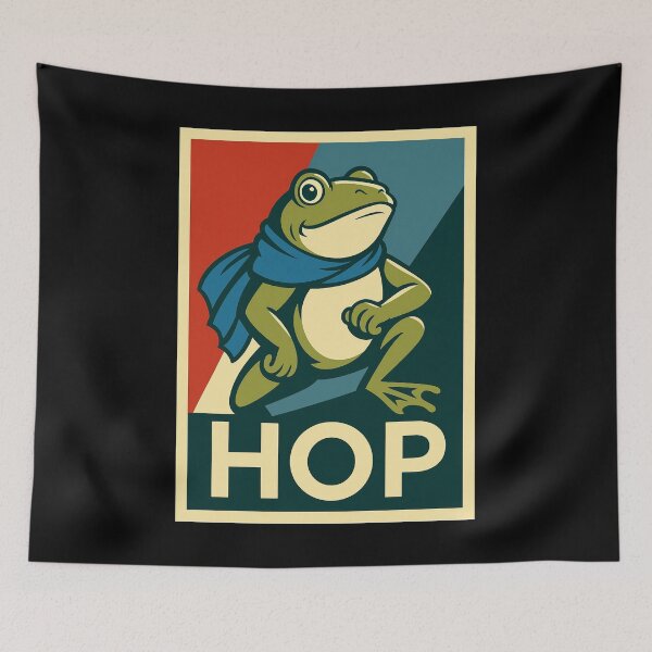 Item preview, Portland Frog designed and sold by FreshArtFusion.