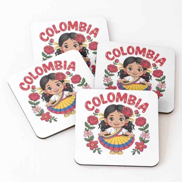 Item preview, Colombian Girl Culture Pride for Girls Kids designed and sold by NUMAcreations.