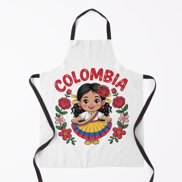 Item preview, Colombian Girl Culture Pride for Girls Kids designed and sold by NUMAcreations.