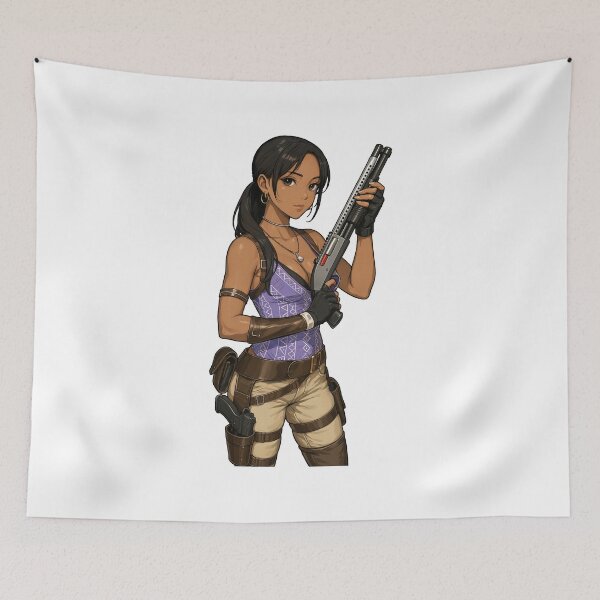 Item preview, Shotgun Girl – Beauty with Firepower designed and sold by RAWLIFEGRAPHIC.