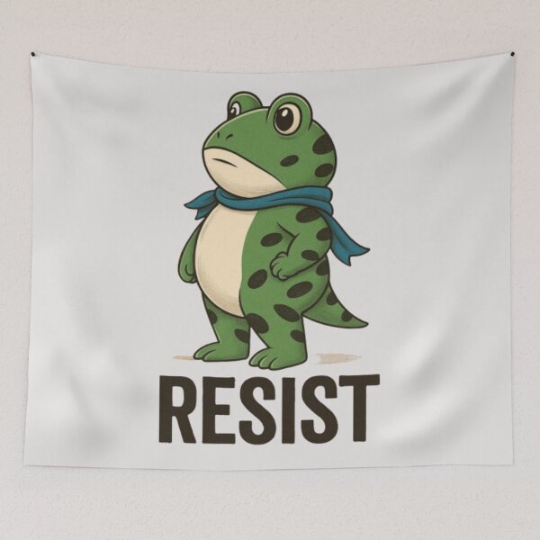 Item preview, Resist Portland Frog Classic T-Shirt designed and sold by NIZAR  din⭐⭐⭐⭐⭐.
