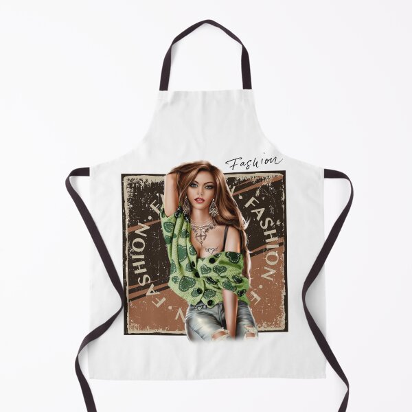 Item preview, Fashion Glamour – Woman in Green Sweater designed and sold by narco075.