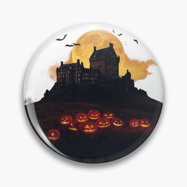 Item preview, Halloween Scotland Castle - Haunted Highland Fortress Jack O'Lanterns designed and sold by Loom on the Loch.