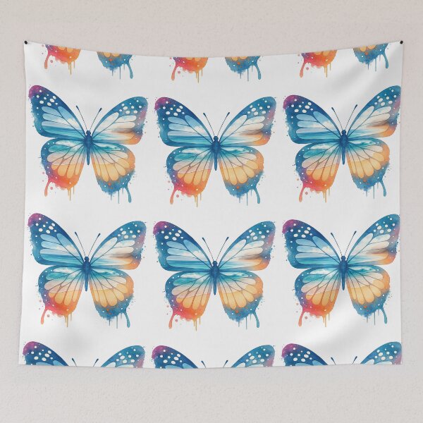 Item preview, Beach Sunset Landscape in Butterfly Wings designed and sold by ArtfulWeave.