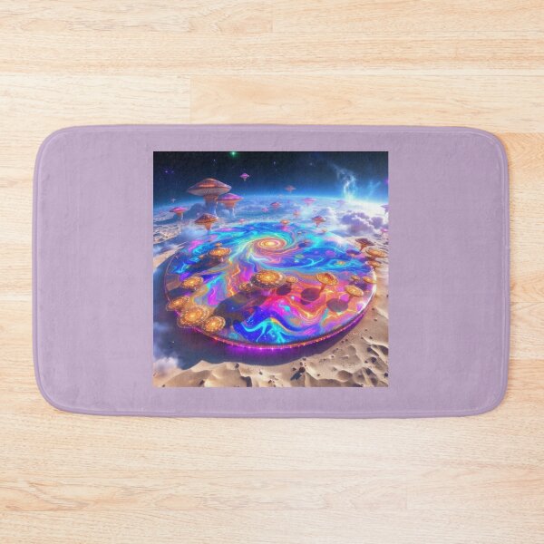 Item preview,  A PSYCHEDELIC OTHERWORLDLY LANDSCAPE designed and sold by Catalina Kate.